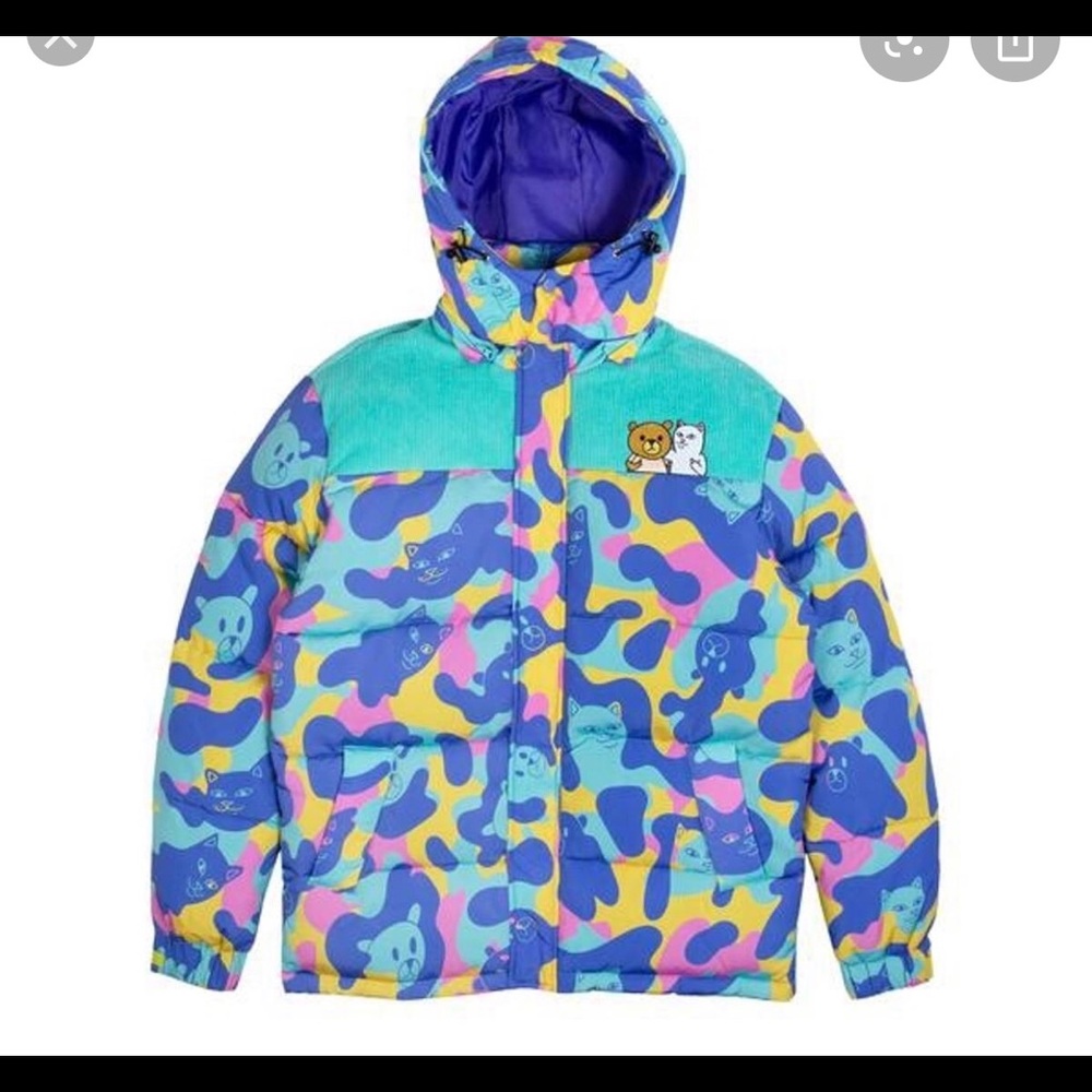 Teddy Fresh x Ripndip Puffer